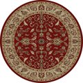 Concord Global 5 ft. 3 in. Ankara Agra - Round, Red 65100